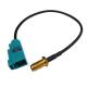 Car GPS FAKRA Antenna Adapter Z Code Female To SMA Female Stable
