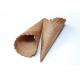 23° Angle Ice Cream Related Production , Chocolate Ice Cream Cone Conical Shaped