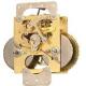 31 day key wind mechanical movement and accessories for wall and floor clocks B2S
