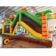 New Fun Inflatable Trampoline Dinosaur Theme Park Bouncy Castle Jungle Bounce House For Kids