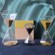 Gold Glass Hourglass 5 Minutes 15 Minutes 30 Minutes Diamond Hour Glass Free Sample