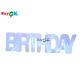 Large 1.3m 190T Inflatable LED Letters For Birthday Party Event Decoration