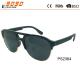 Sunglasses in fashionable  design , made of plastic ,suitable for men and women