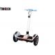 TM-TX-B8 Inflated Rubber Tires Ten Inch Hoverboard , 10 Inch Self Balancing Scooter With Armrest