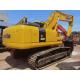 22 Tons PC220 - 7 Hydraulic Crawler Used Komatsu Excavator Working Weight 22840KG