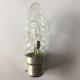 Twisted Halogen Filament Bulb 2700K 42w LED Candle Light Bulbs 2000hrs