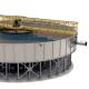Natural Settling Water Treatment Thickener Equipment High Efficient Work
