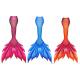 Spandex And Polyester Adults Mermaid Tail For Swimming With Monofin