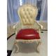 Crooked Legs Classic French Furniture / French Look Furniture Red Color Seat