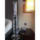 17 Inch Tall Double Dab Rig 6 Arm Trees Percolator Glass Water Bong Multicolor