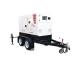 Dual Axle 500KVA Silent Diesel Generator Trailer For Industry Mine