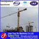 40m building tower crane 6010 with 1~8t lift capacity CE approved