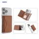 Billfold Luxury Flip Magnetic Leather Wallet Magsafe 6 Card Holder Stand For IPhone