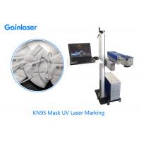 ±0.01mm AC110V Flying UV Laser Marking System For Plastic