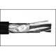 24 Gauge Flexible Shielded Cable , Instrument Cable Wiring Matte PVC Jacket