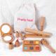 Household Wooden Toy Set Dresser Makeup Toy High Simulation