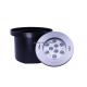 Embedded LED Underground Light , 6000K 160mm Diameter DMX RGB LED Pool Lights