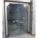 Interior Double Leaf Swing Door PVC Soft 50kg For Food Processing Plant 1.5mm thickness