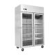 Large Capacity Frost Free Upright Commercial Fridge And Freezer 1000L Combo Reach In Refrigerator For Restaurant Kitchen