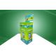 Environmental POP Cardboard Dump Bins Glossy PP Lamintion For Baby Diapers