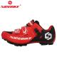 Anti Skid Waterproof MTB Cycling Shoes Dirt Resistant Bright Color Printed