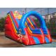 Popular children happy clown inflatable slide with arch full digitally printed
