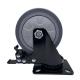 5 Inch Durable Wear Resistant TPR Swivel Plate Caster with Brake​