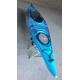 Plastic Open Single Sit Inside Kayak Mixed Color  400l*66w*36h With One Paddle