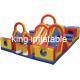 Kids And Adults Big Commercial Inflatable Water Slide With 2years Warranty