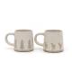 Handmade Christmas Coffee Mug Ceramic Stoneware Mugs Gift Ceramic Mug 3D Silk Print