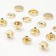 Custom Snap Button 100% QC Pass 503 Brass Gold Flat Metal Press for Clothing Garment