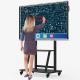 75 Inch Smart Electronic Whiteboard Non Reflective Digital Board For Teaching Intelligent
