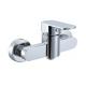 Single Lever Two Hole Bathroom Faucet Shower Mixer with Chrome Polished , HN-3E02