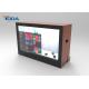 Indoor Transparent LCD Showcase 50000Hrs Life Cycle DK / I / BG Audio Format