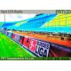 Stadium Perimeter Electronic Football Scoreboard LED Screen P10 With Long Lifespan