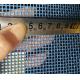 Blue Square Hole Polyester Mesh Belt , Food Industries Drying , Washing And Conveyor