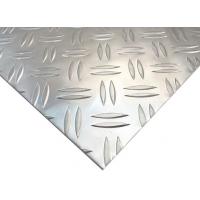 Embossed Aluminium Chequered Sheet , Aluminium Durbar Plate AA1060/ AA3003/ AA5052  a