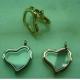 Brand OEM Top Quality Glass Italic Heart Shape Charm Glass Living Memory Lockets TGLP003