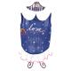 Digital Print Embroider Pet Dress Love Poly Jersey Custom Summer Heart Woven Collar Dog Dressing Gown