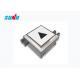 Acrylic Square Elevator Push Button Small Size With 4 Lines Connection Port