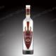 Metal Label Vodka Glass Bottle Custom Designed 700ml
