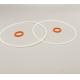 Oil Resistant Silicone O Rings Non Toxic Environmentally Friendly 60-70 Hardness