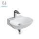 Modern Streamlined Surfaces Bathroom Wall Hung Bain Sink Hand Wash Wall Mounted