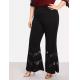 new design women's plaid pants,wholesale price black trousers pants