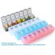 Extra Large Weekly Pill Organizer, 7 Days Pill Case Travel Daily Pill Box Portable Medicine Organizer Compartment