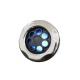 5” LED Pulsating Jet  Adjustable Cluster Storm Hot Tub Jets With Dark Silver Glitter