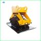 Concrete Excavator Vibratory Plate Compactor Attachment 25 - 40 Ton