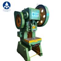 CNC Angle Mechanical Punching Machine 40T 3kw For Air Duct Steel