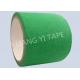 Green Heat Resistant Insulation Tape , Crepe Paper Automotive Adhesive Tape