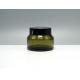 JG-S31 15g 30g 50g olive green glass cosmetic jar, cream container, professional skin care packaging manufacturer